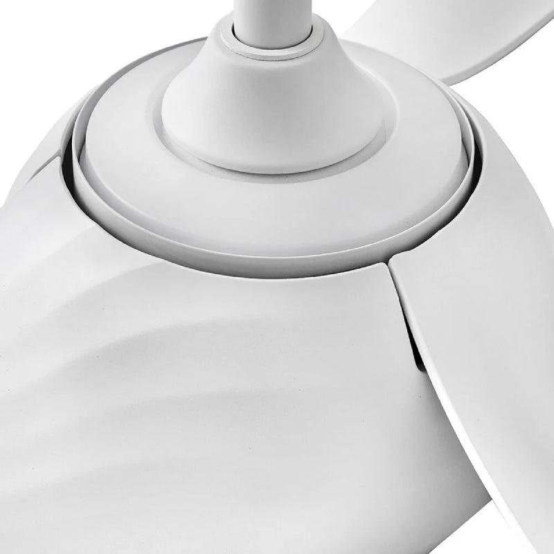 Hinkley 907256 Tiburon 56" Smart Ceiling Fan with LED Light Kit - Matte White