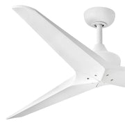 Hinkley 903760 Chisel 60" Indoor/Outdoor Smart Ceiling Fan - Matte White