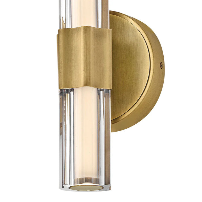 Hinkley 51310 Georgette 1-lt 14" LED Wall Sconce - Lacquered Brass