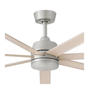 Hinkley 910672 Current 72" Smart Ceiling Fan with LED Light Kit - Brushed Nickel