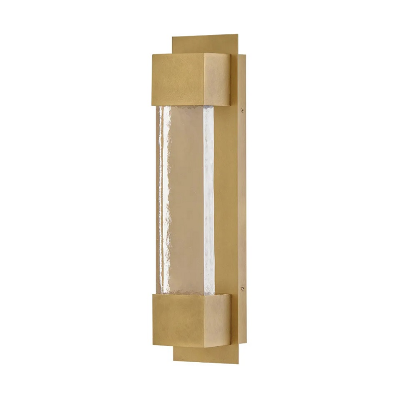 Hinkley 10594 Rune 1-lt 20" Tall LED Outdoor Wall Mount - Heritage Brass