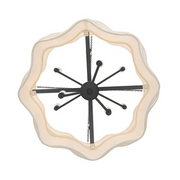 Hinkley 47736 Gwen 9-lt 27" LED Chandelier - Black