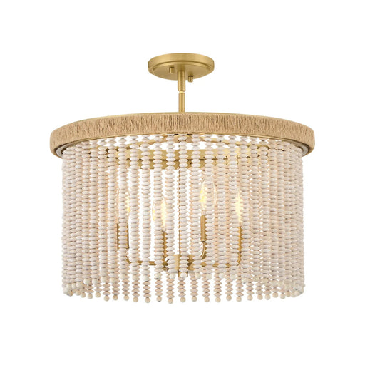 Hinkley 48607 Indra 4-lt 20" LED Semi-Flush Mount