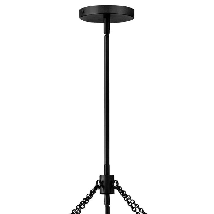 Hinkley 47737 Gwen 4-lt 16" LED Pendant - Black