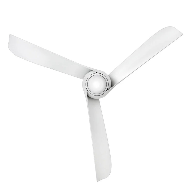 Hinkley 907256 Tiburon 56" Smart Ceiling Fan with LED Light Kit - Matte White