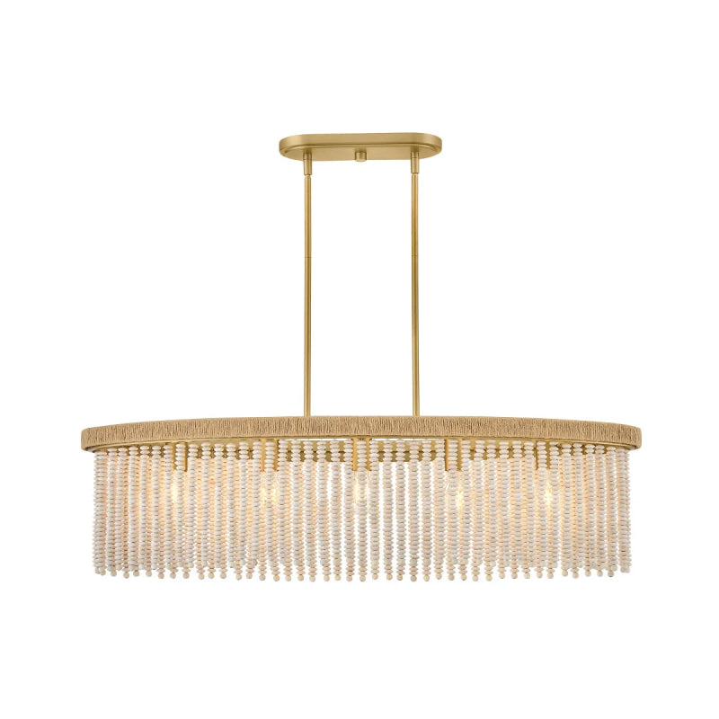 Hinkley 48605 Indra 5-lt 40" LED Linear Chandelier