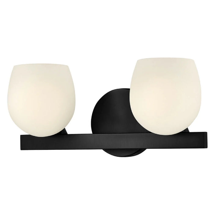 Hinkley 57022 Mae 2-lt 15" LED Vanity - Black