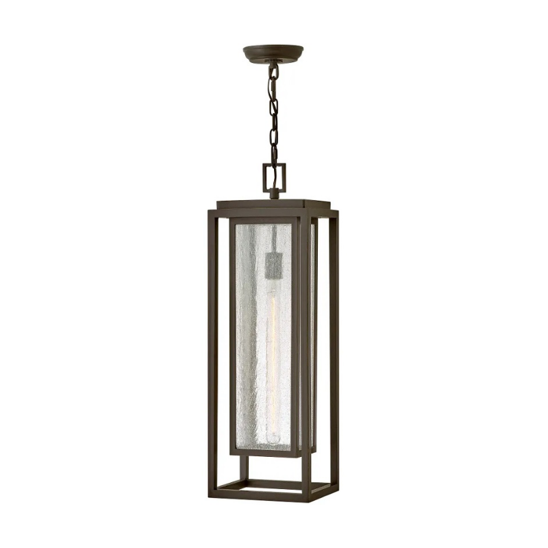 Hinkley 1006 Republic 1-lt 9" LED Hanging Lantern - Oil Rubbed Bronze
