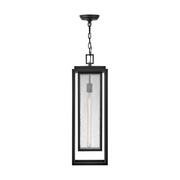 Hinkley 1006 Republic 1-lt 9" LED Hanging Lantern - Black