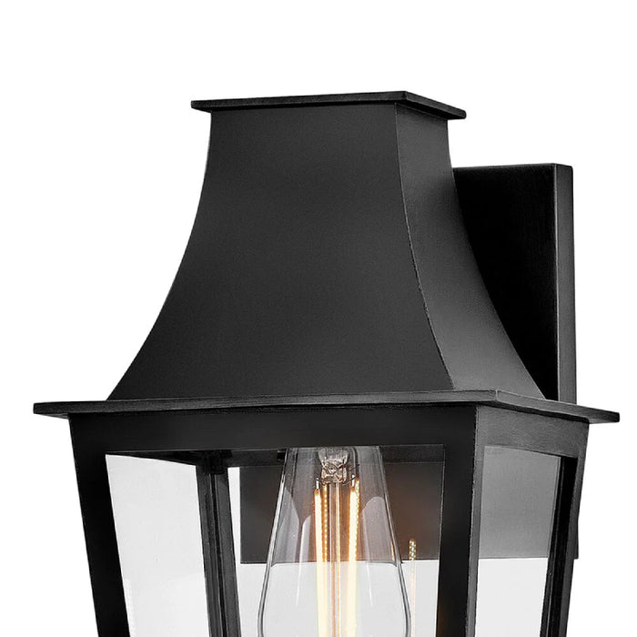 Hinkley 28890 Georgetown 1-lt 13" Tall LED Outdoor Wall Lantern - Black