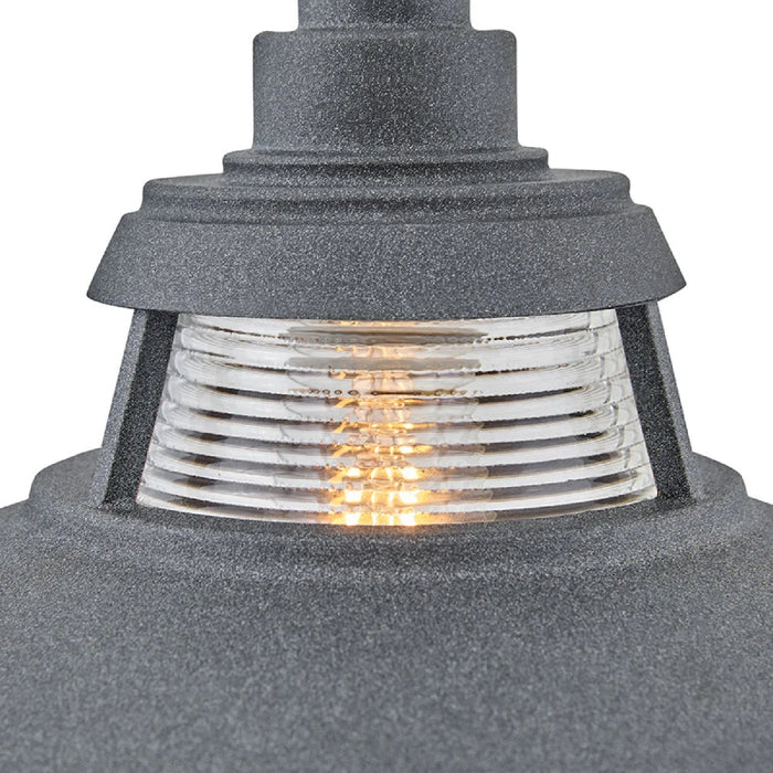 Hinkley 1191 Troyer 1-lt 22" Tall LED Outdoor Post Lantern - Aged Zinc