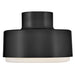 Hinkley 30072 Cedric 2-lt 13" LED Semi-Flush Mount - Black