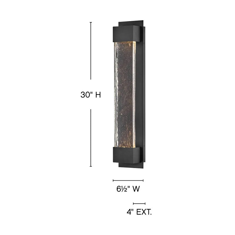 Hinkley 10599 Rune 1-lt 30" Tall LED Outdoor Wall Sconce