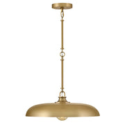 Hinkley 48167 Sadie 1-lt 18" LED Chandelier - Lacquered Brass with Lacquered Brass accents