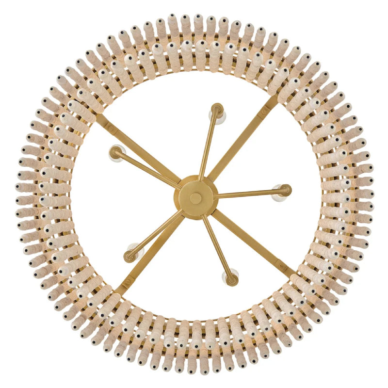 Hinkley 48604 Indra 5-lt 28" LED Chandelier