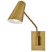 Hinkley 48310 Bray 1-lt 17" Tall LED Swing Arm Wall Sconce - Lacquered Brass