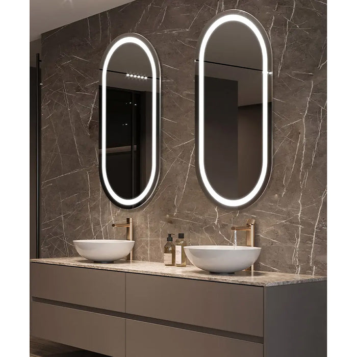Electric Mirror Saratoga 24" x 42" LED Lighted Mirror