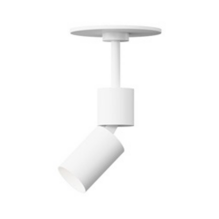 Element EC2R 2" 15W Adjustable LED Cylinder, Pendant Mount - White