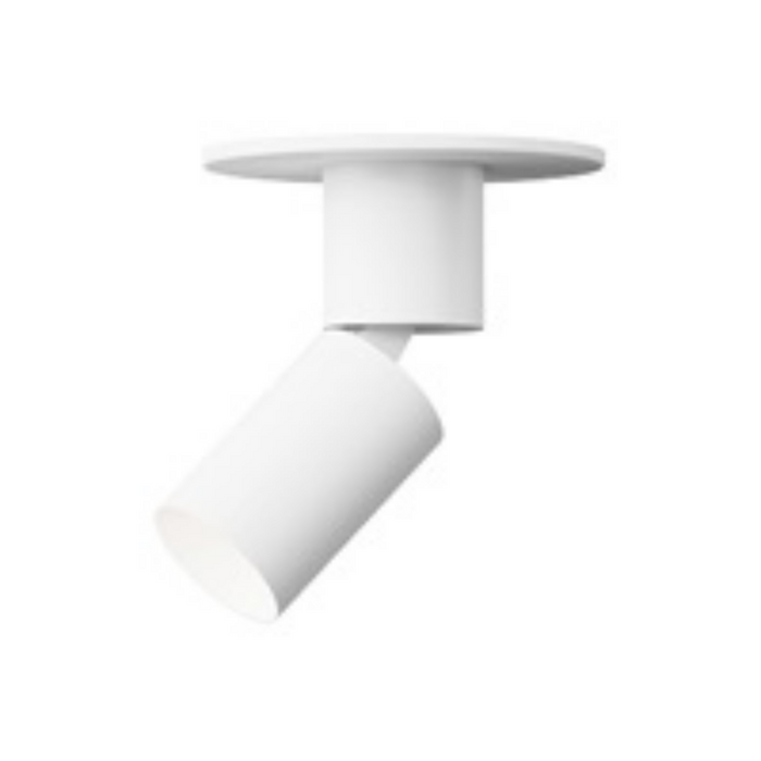 Element EC2R 2" 12W Adjustable LED Cylinder, Warm Dim, Surface Mount - White