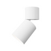 Element EC3R 3" 19W Adjustable LED Cylinder, Warm Dim, Flush Mount - White