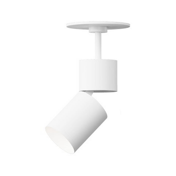 Element EC3R 3" 27W Adjustable LED Cylinder, Warm Dim, Pendant Mount - White