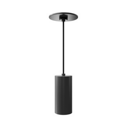 Element EC3R 3" 19W Fixed LED Cylinder, Warm Dim, Cord Mount - Black
