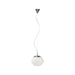 Bover Elipse S/30 2-lt 12" LED Pendant-Satin Nickel
