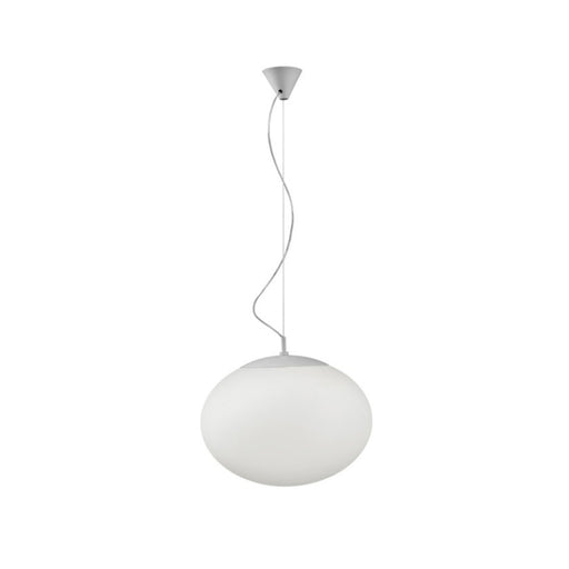 Bover Elipse S/50 2-lt 20" LED Pendant-White