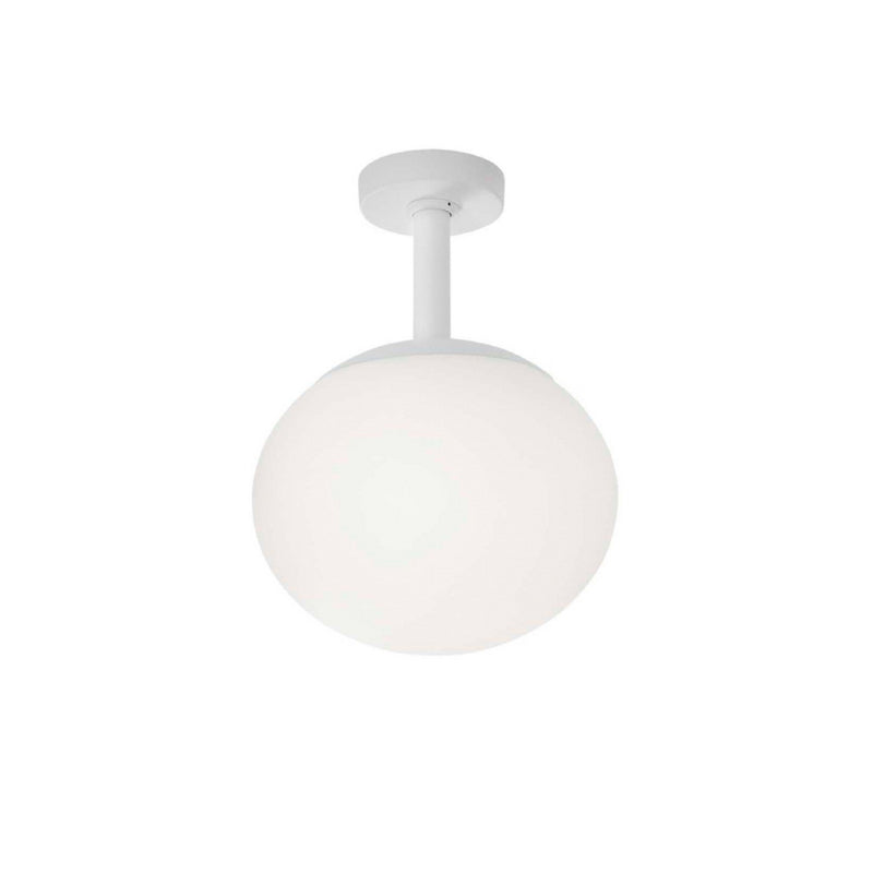 Bover Elipse PF/30 1-lt 12" LED Outdoor Semi-Flushmount, TRIAC