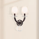 Schonbek MA1002 Emilea 2-lt 20" Tall Wall Sconce