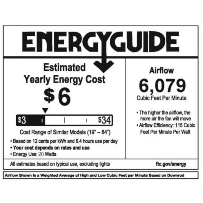 Hinkley 903660F Sculpt 60" Indoor/Outdoor Ceiling Fan with LED Light Kit