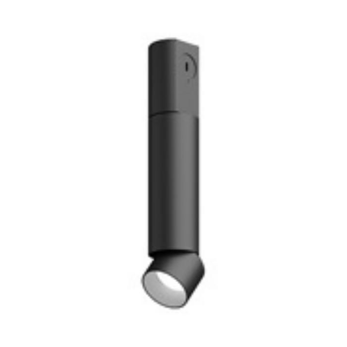 Element ENCY2R ENTRA 2" 8W Adjustable LED Cylinder, Warm Dim, Conduit Mount - Black