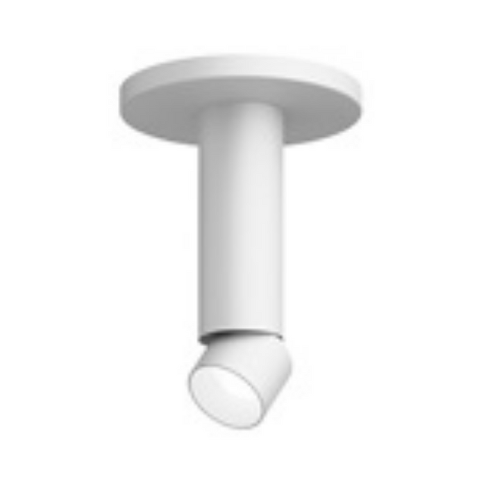 Element ENCY2R ENTRA 2" 8W Adjustable LED Cylinder, Warm Dim, Surface Mount - White