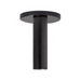 Element ENCY2R ENTRA 2" 12W Fixed LED Cylinder, Warm Dim, Surface Mount - Black