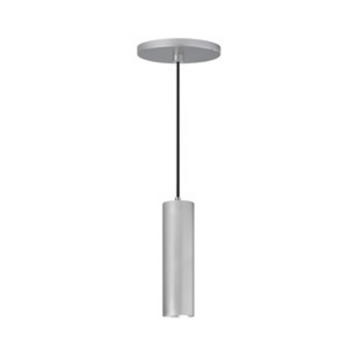 Element ENCY2R ENTRA 2" 8W Fixed LED Cylinder, Warm Dim, Cord Mount - Brushed Aluminum