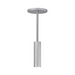 Element ENCY2R ENTRA 2" 8W Fixed LED Cylinder, Pendant Mount - Brushed Aluminum