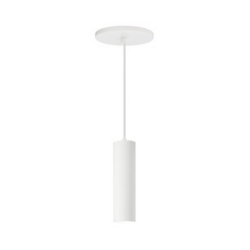 Element ENCY2R ENTRA 2" 8W Fixed LED Cylinder, Warm Dim, Cord Mount - White