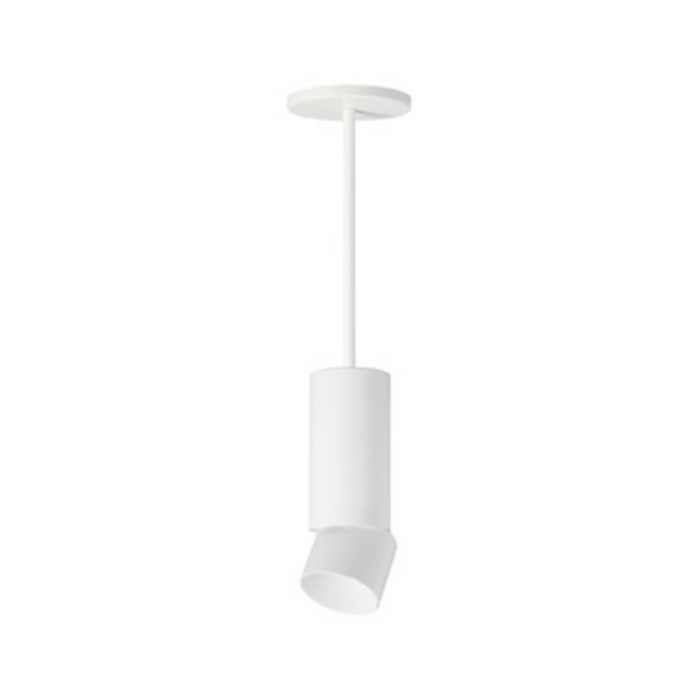 Element ENCY3R ENTRA 3" 27W Adjustable LED Cylinder, Warm Dim, Pendant Mount - White