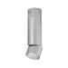 Element ENCY3R ENTRA 3" 27W Adjustable LED Cylinder, Conduit Mount - Brushed Aluminum
