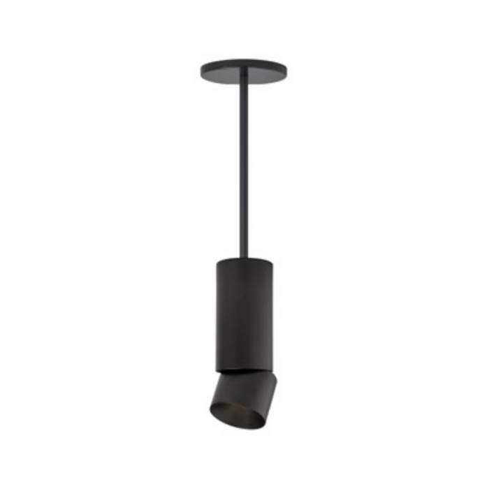 Element ENCY3R ENTRA 3" 27W Adjustable LED Cylinder, Warm Dim, Pendant Mount - Black