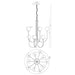 Eurofase 48925 Iissa 10-lt 40" LED Chandelier