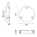 Eurofase 48958 Noga 1-lt 16" LED Flush Mount