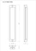 Eurofase 48962 Tribek 1-lt 32" Tall LED Outdoor Wall Sconce