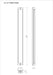 Eurofase 48964 Tribek 1-lt 60" Tall LED Outdoor Wall Sconce