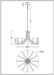 Eurofase 49011 Olette 12-lt 36" LED Chandelier