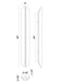 Eurofase 49015 Inntra 1-lt 40" Tall LED Outdoor Wall Sconce