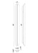 Eurofase 49016 Inntra 1-lt 60" Tall LED Outdoor Wall Sconce