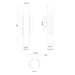 Eurofase 49032 Venna 1-lt 16" Tall LED Wall Sconce