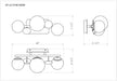 Eurofase 49085 Vine 3-lt 20" LED Vanity Light