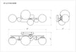 Eurofase 49086 Vine 4-lt 28" LED Vanity Light